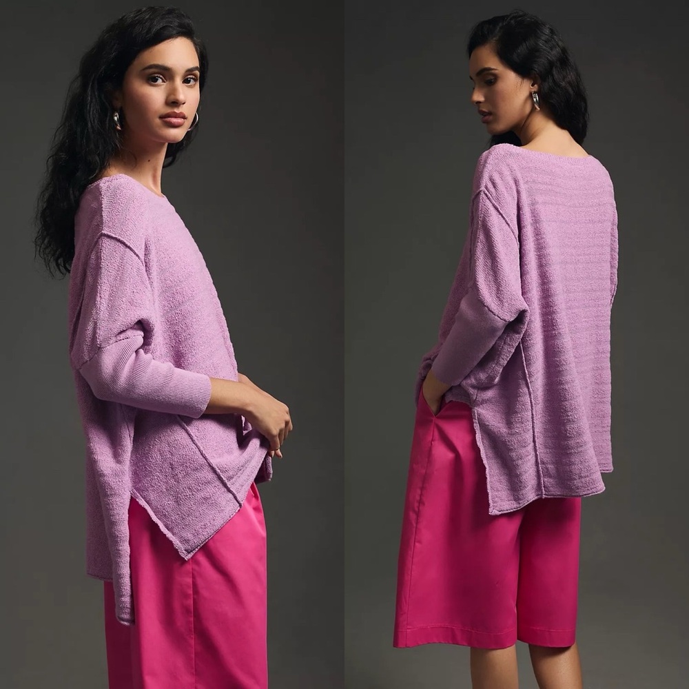 ANTHROPOLOGIE Pilcro Oversized Sweater Tunic - Picture 2 of 14